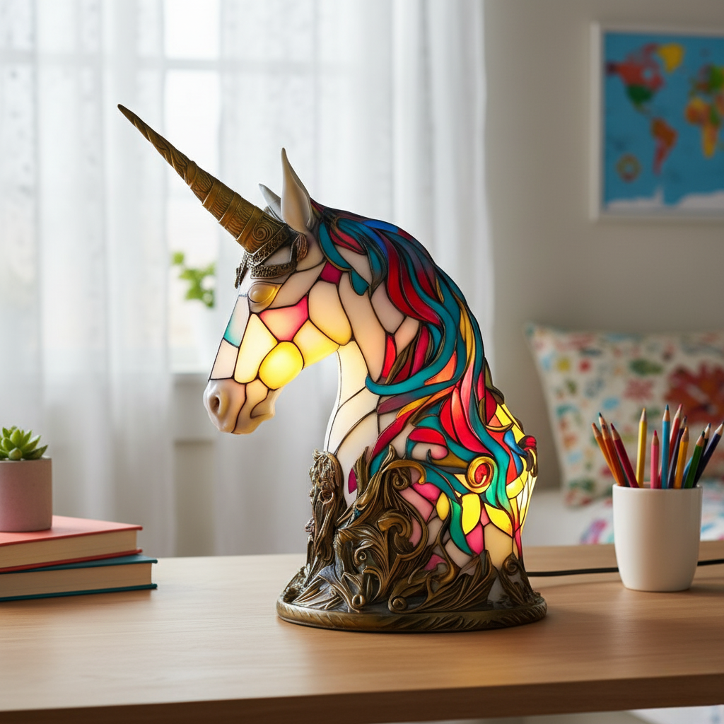 Unicornio Encantador de Luna