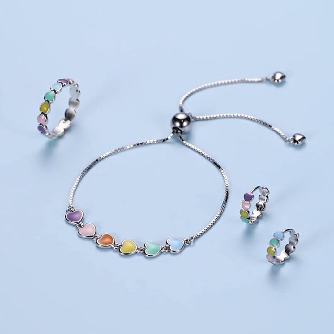 Pulsera ajustable de plata de ley con huella de pata de perro
