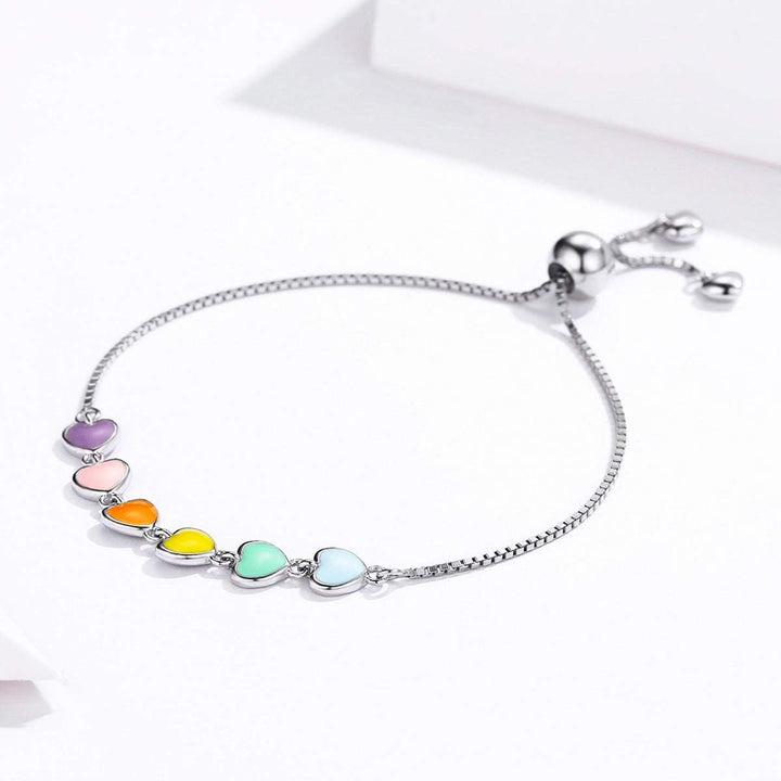 Pulsera ajustable de plata de ley con huella de pata de perro