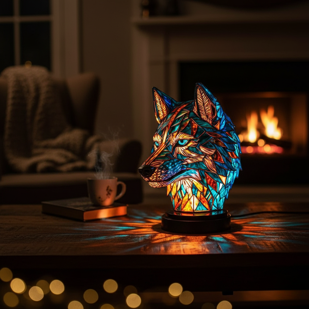 Lobo Encantador en Forma de Bo