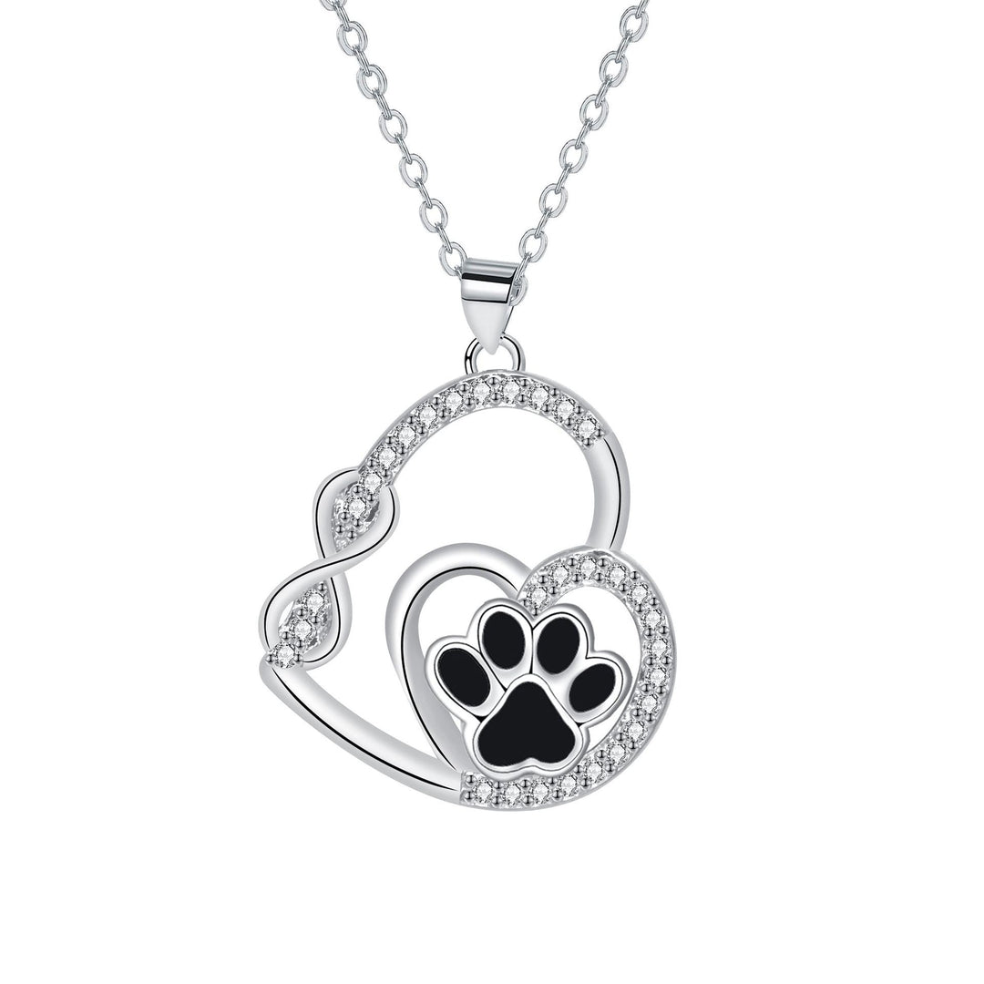 Collar de pata de amor infinito - Conectados para siempre