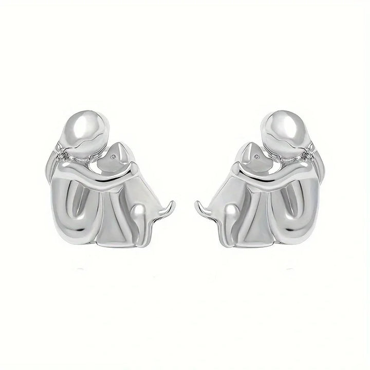Lisa™ - Pendientes Ícono de Perro