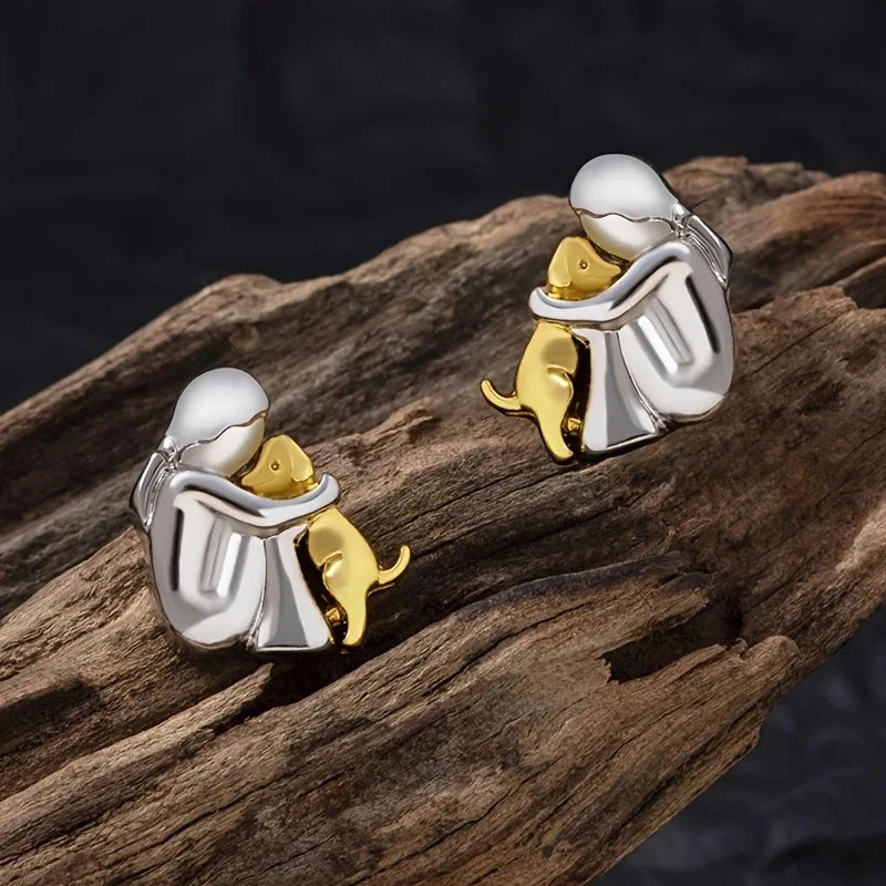 Lisa™ - Pendientes Ícono de Perro