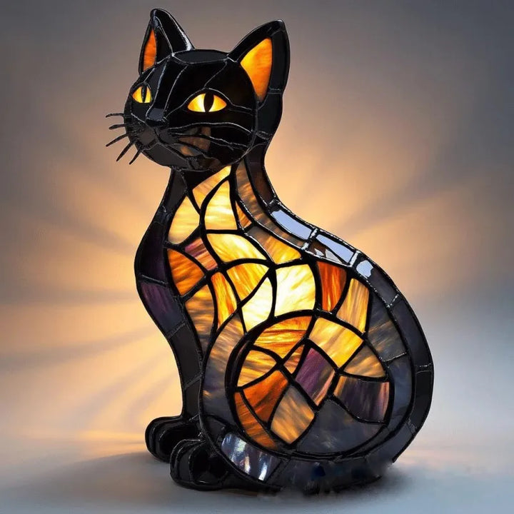 Gato Radiante de Medianoche