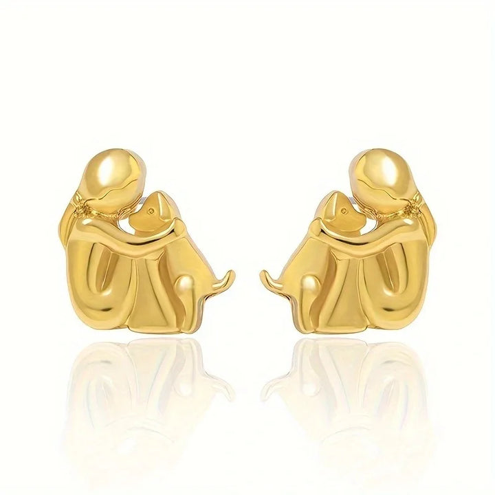 Lisa™ - Pendientes Ícono de Perro