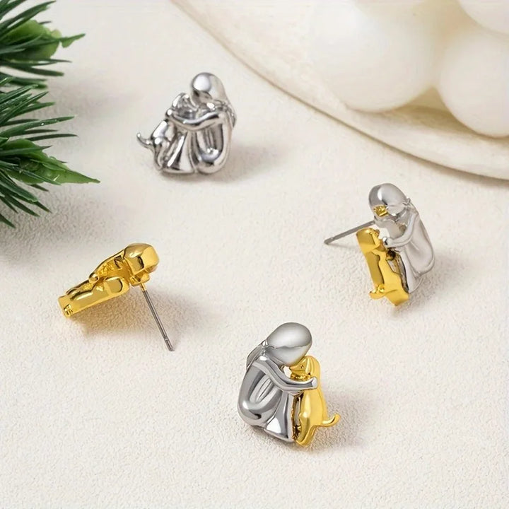 Lisa™ - Pendientes Ícono de Perro