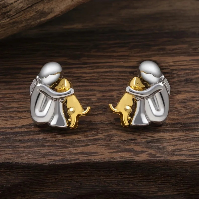 Lisa™ - Pendientes Ícono de Perro